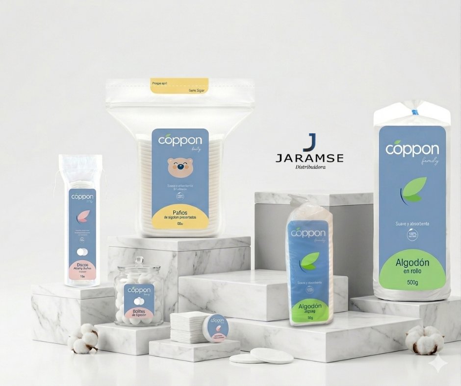 Algodón Coppon mayorista Lima — distribución a boticas y perfumerías