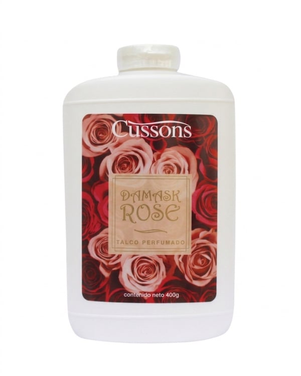 talco corporal para mujer Cussons Damask Rose 400g Perú