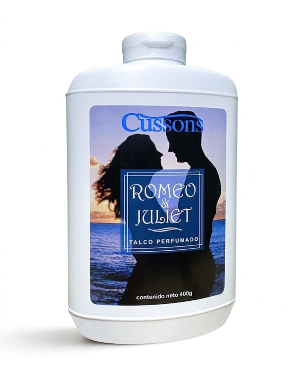 talco corporal para mujer Cussons Romeo y Juliet 400g Perú