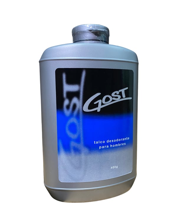 talco corporal para hombre Gost 400g Perú