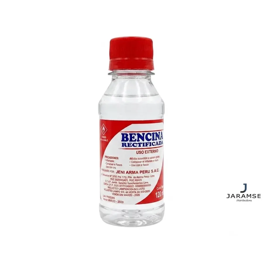 Bencina Jenfarma 120ml