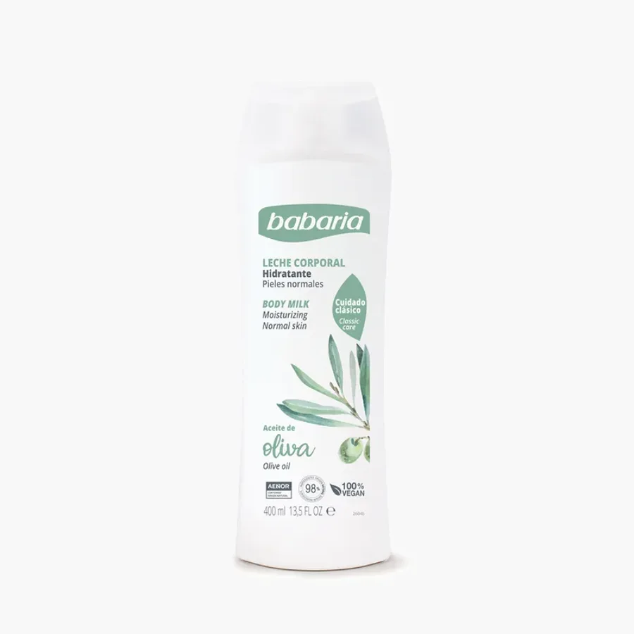 Body Milk Aceite de Oliva Babaria 400ml