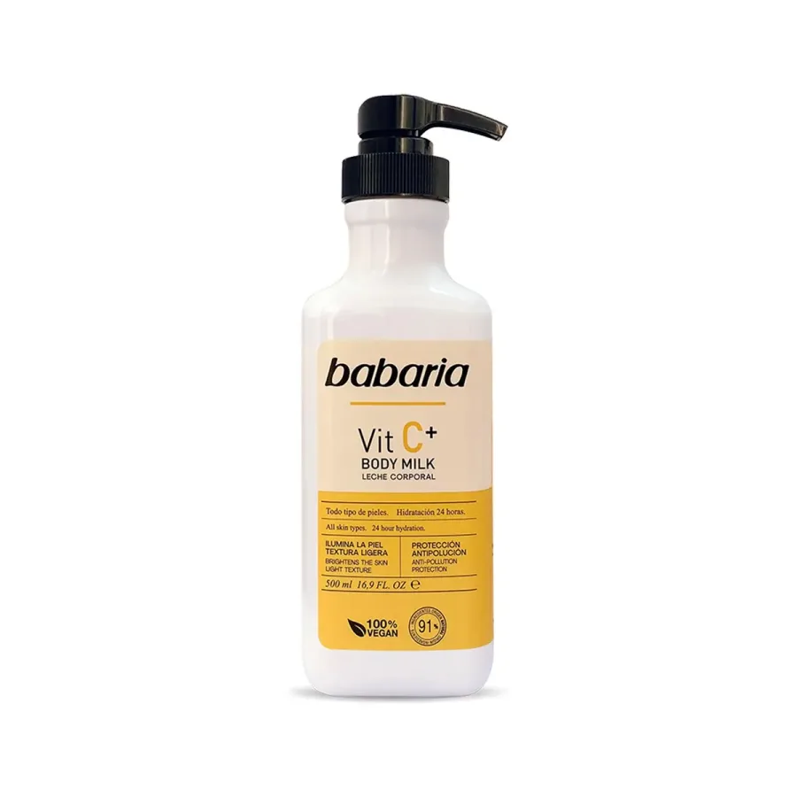 Body Milk Vitamina C Babaria 500ml
