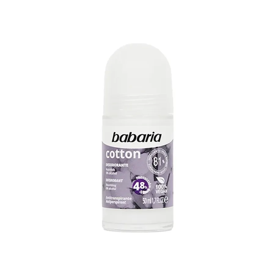 Deo Rollón Cotton Vidrio Babaria 50ml