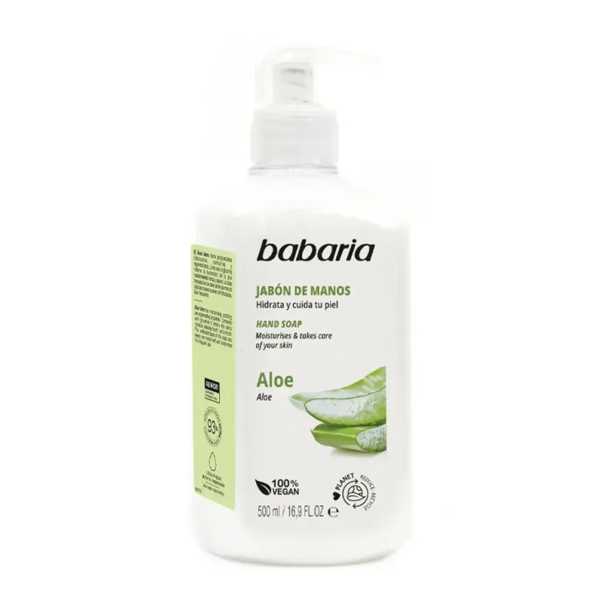 Jabón de Manos Aloe Vera Babaria 500ml