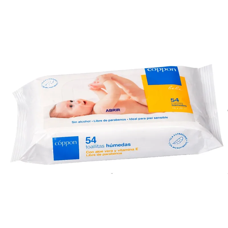 Toallitas Húmedas Bebé x54